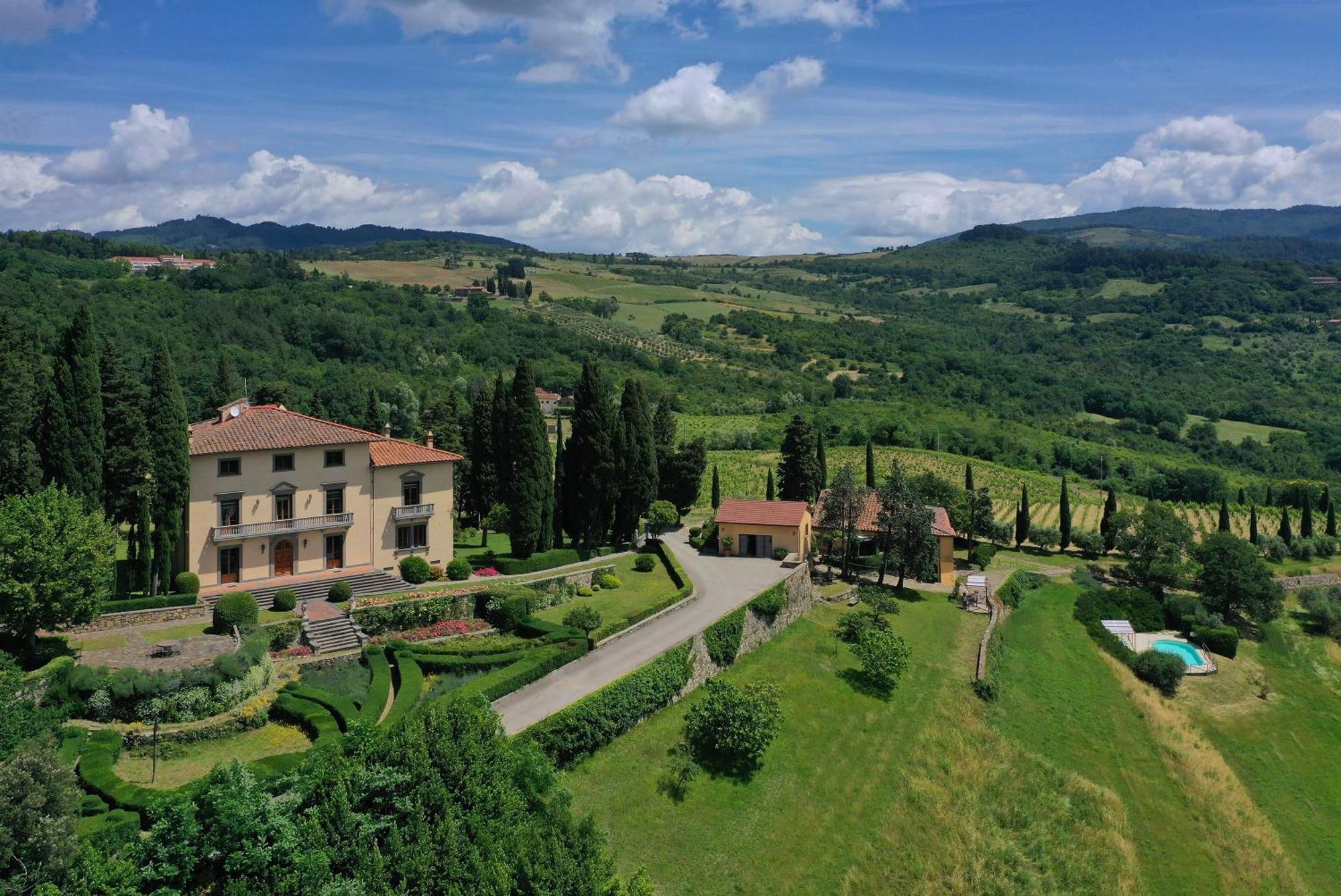 Villa Ortaglia Estate Vaglia  Exterior photo